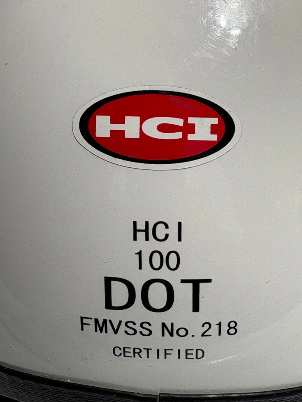 HCI-100 Half Helmet Size Medium